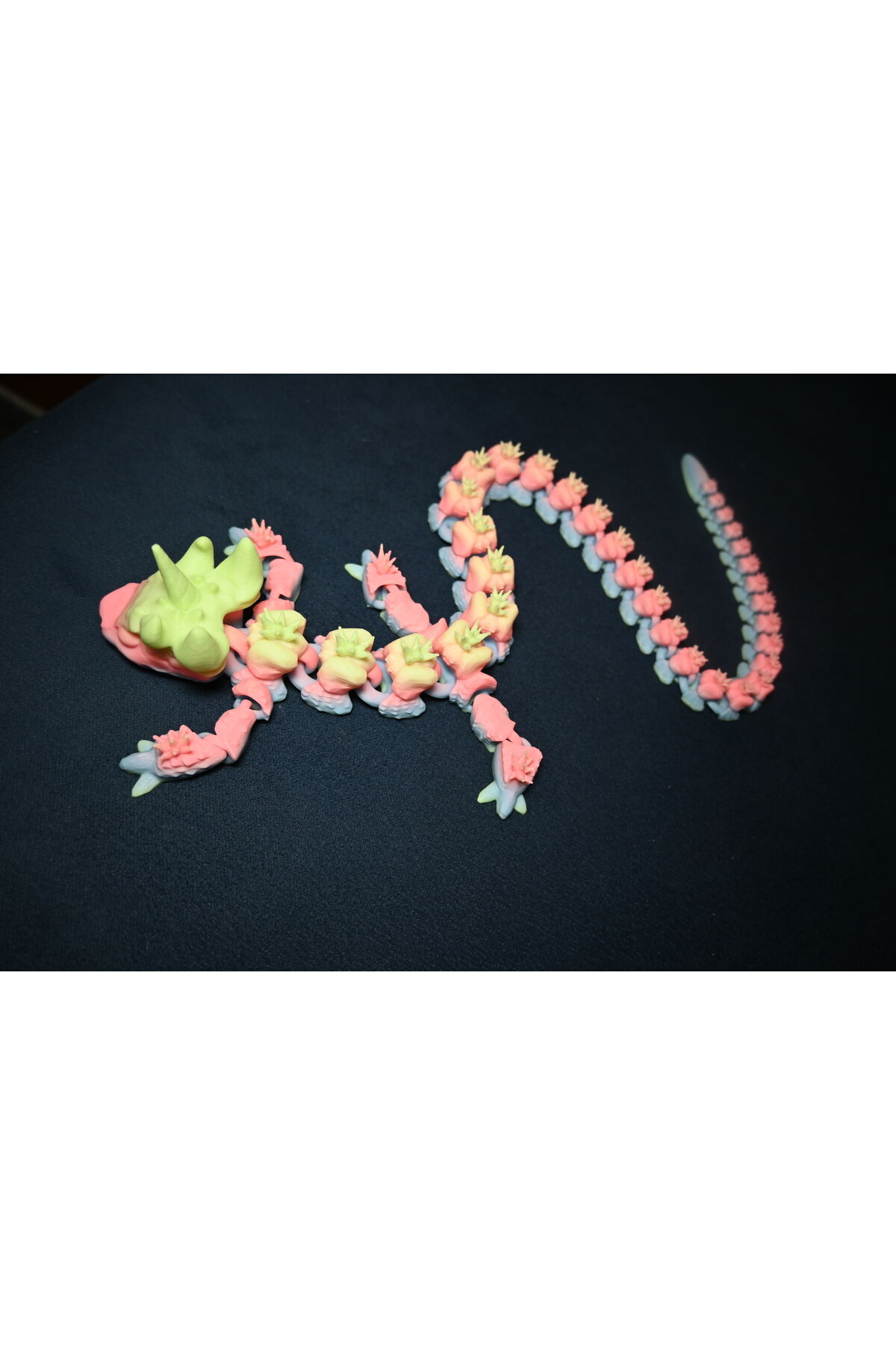 3D YAZICI ÜRETİMİ UNİCORN EJDERHA { 60 cm } koleksiyonluk dekoratif oyuncak